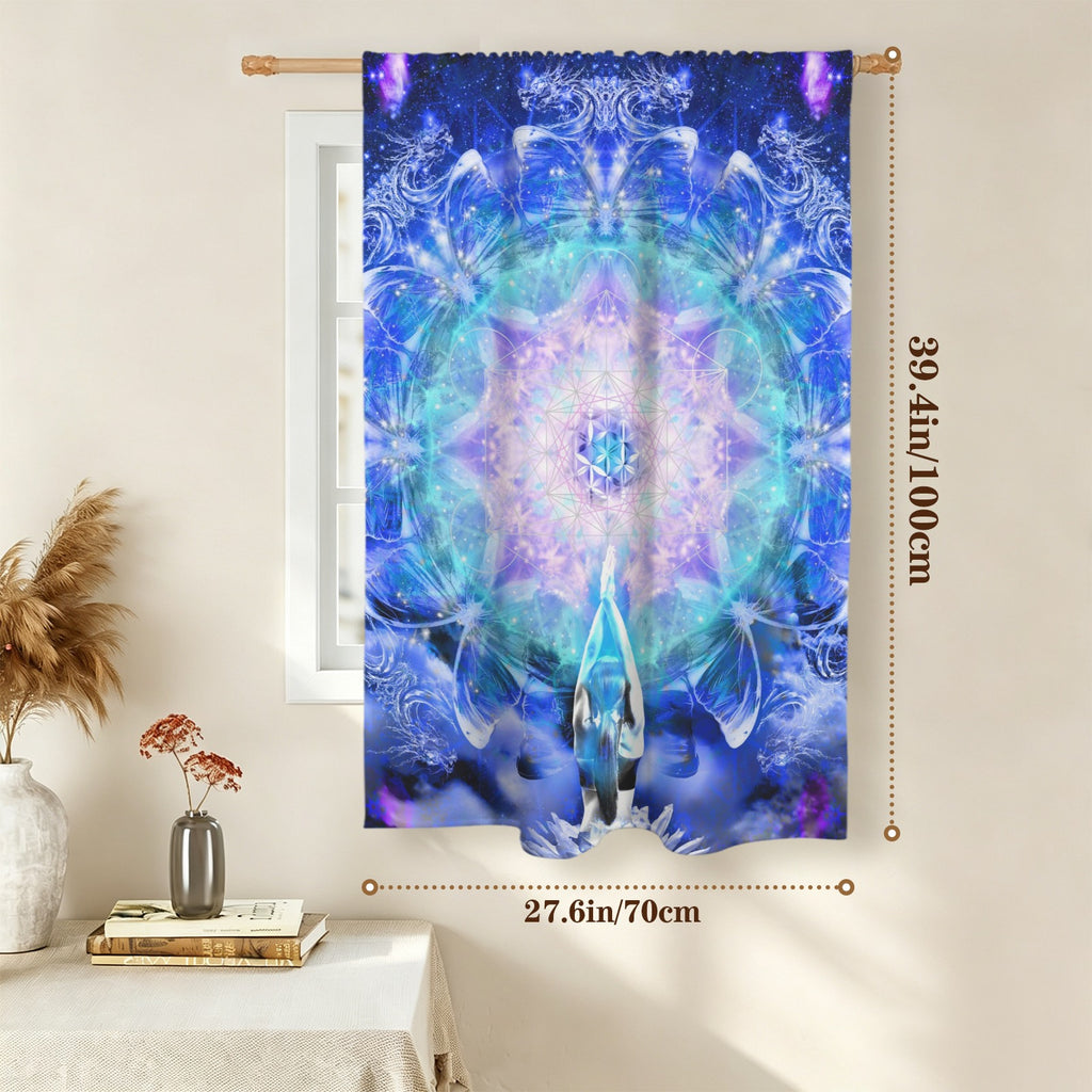 Amen Jin's Katerina's Eros & Psyche Metamorphosis Meditations Window Curtain 27.6" x 39.4" ( 1 Piece ) | Ships from USA