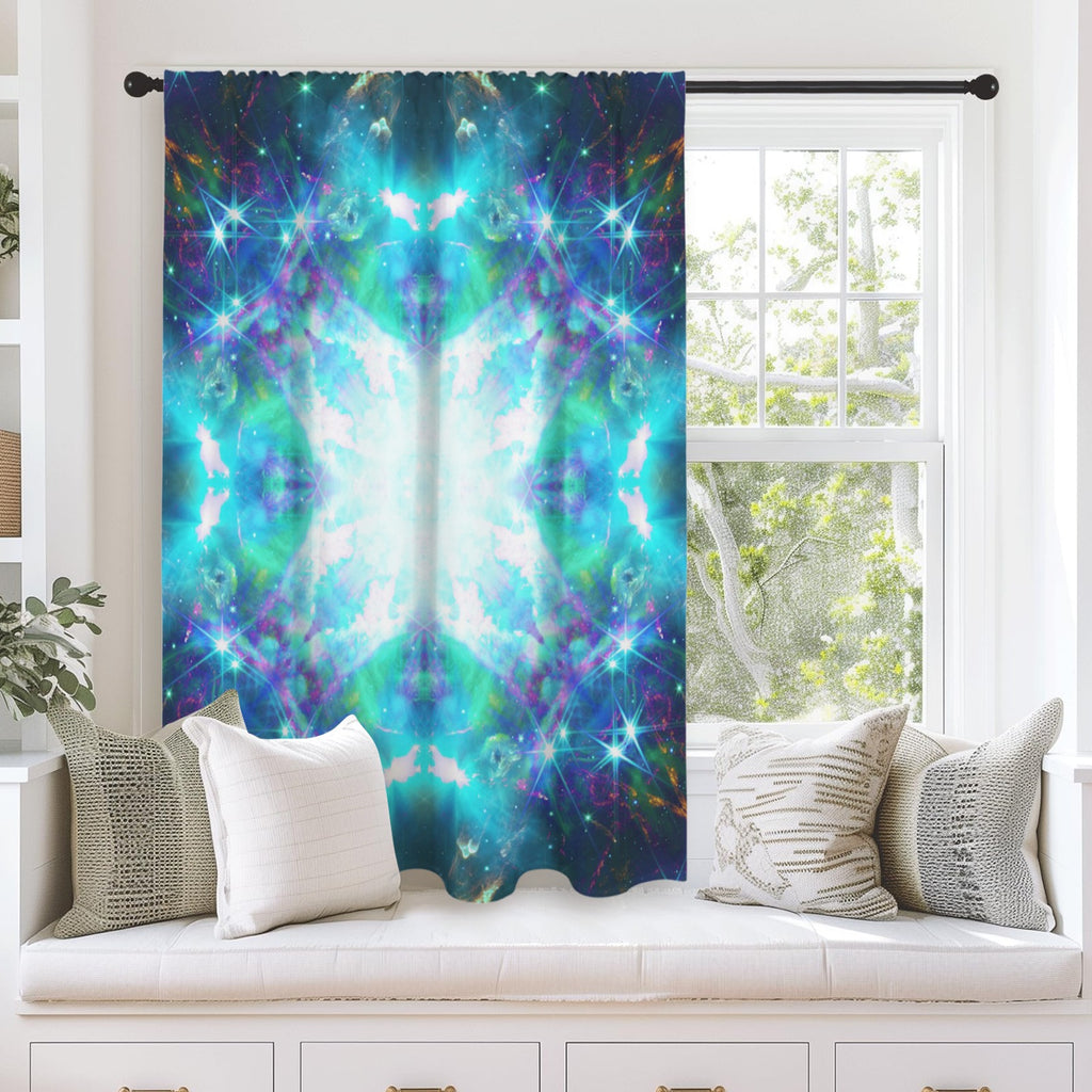 Katerina's Now & Forever Desires Window Curtain 52" x 63" ( 1 Piece ) | Ships from USA