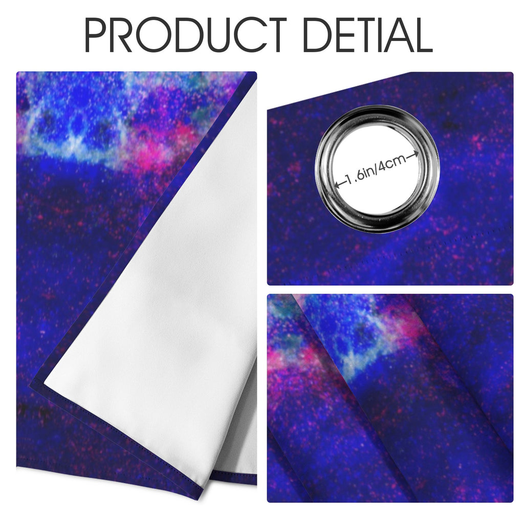 Katerina's Independence Desires Grommet Curtain 42" x 84" ( 1 Piece ) | Ships from USA