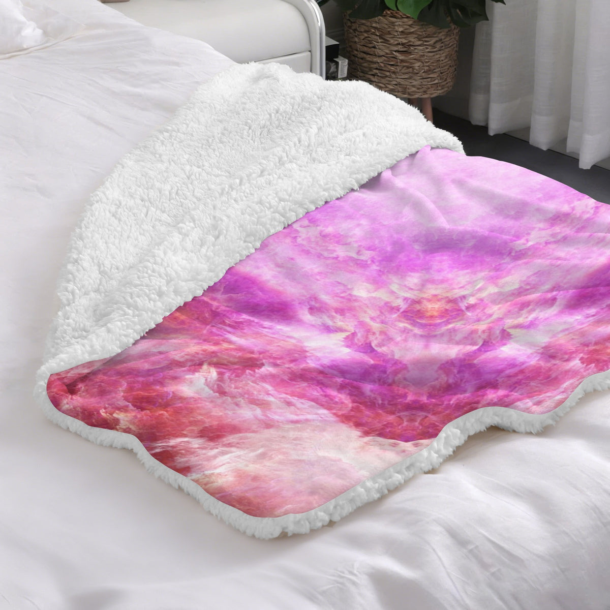 Katerina's Unconditional Desires Sherpa Fleece Blanket 30" x 40" | Ships from USA