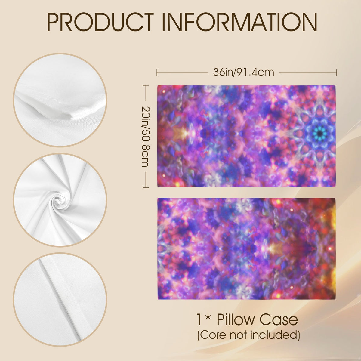 Katerina's Tears Desires Pillow Case 36" x 20"  | Ships from USA