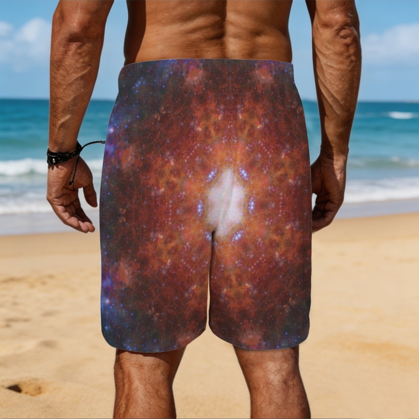 Katerina's Foreverlast Desires Men's All Over Print Beach Shorts (Sets 26) | Ships from USA