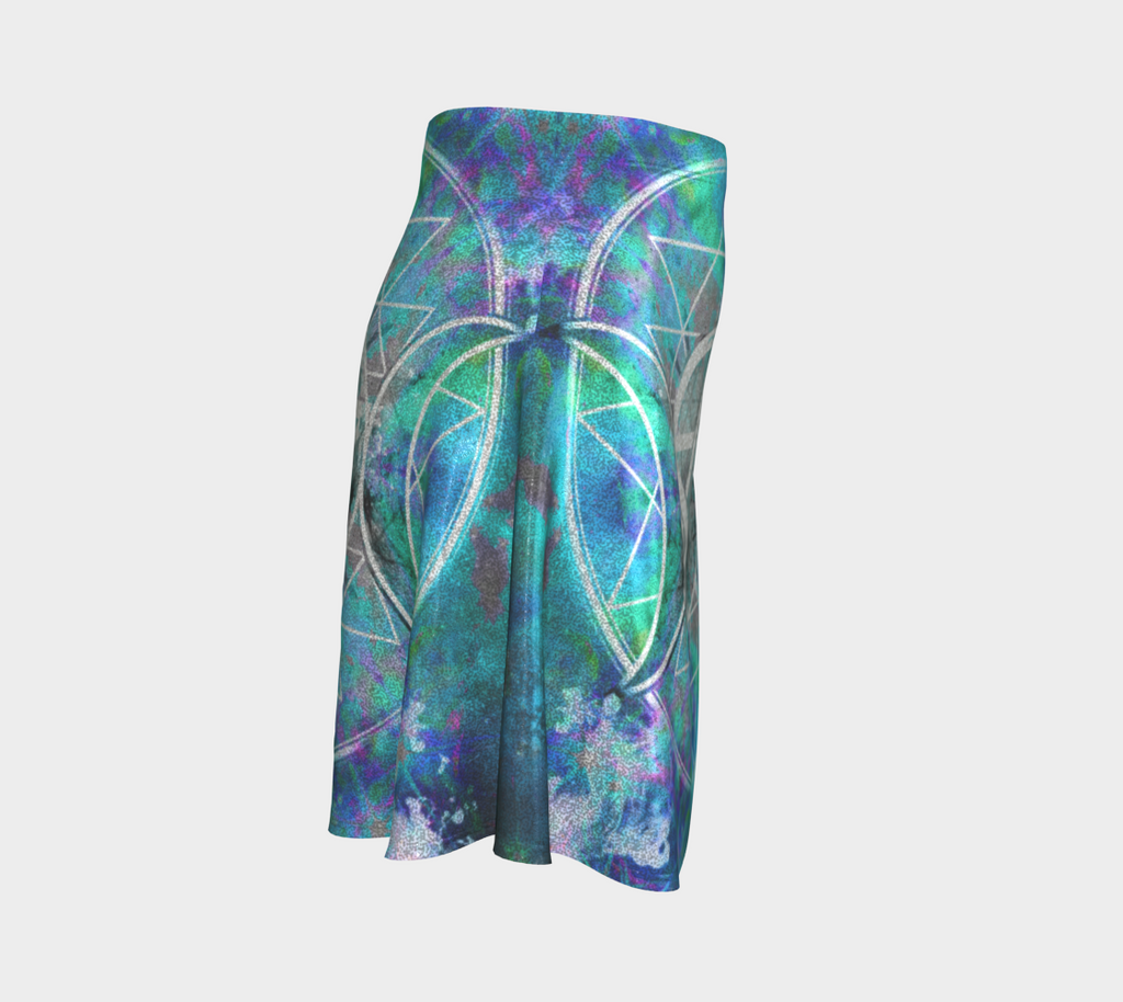 Katerina's Now & Forever Desires Triple Goddess Meditations Flare Skirt