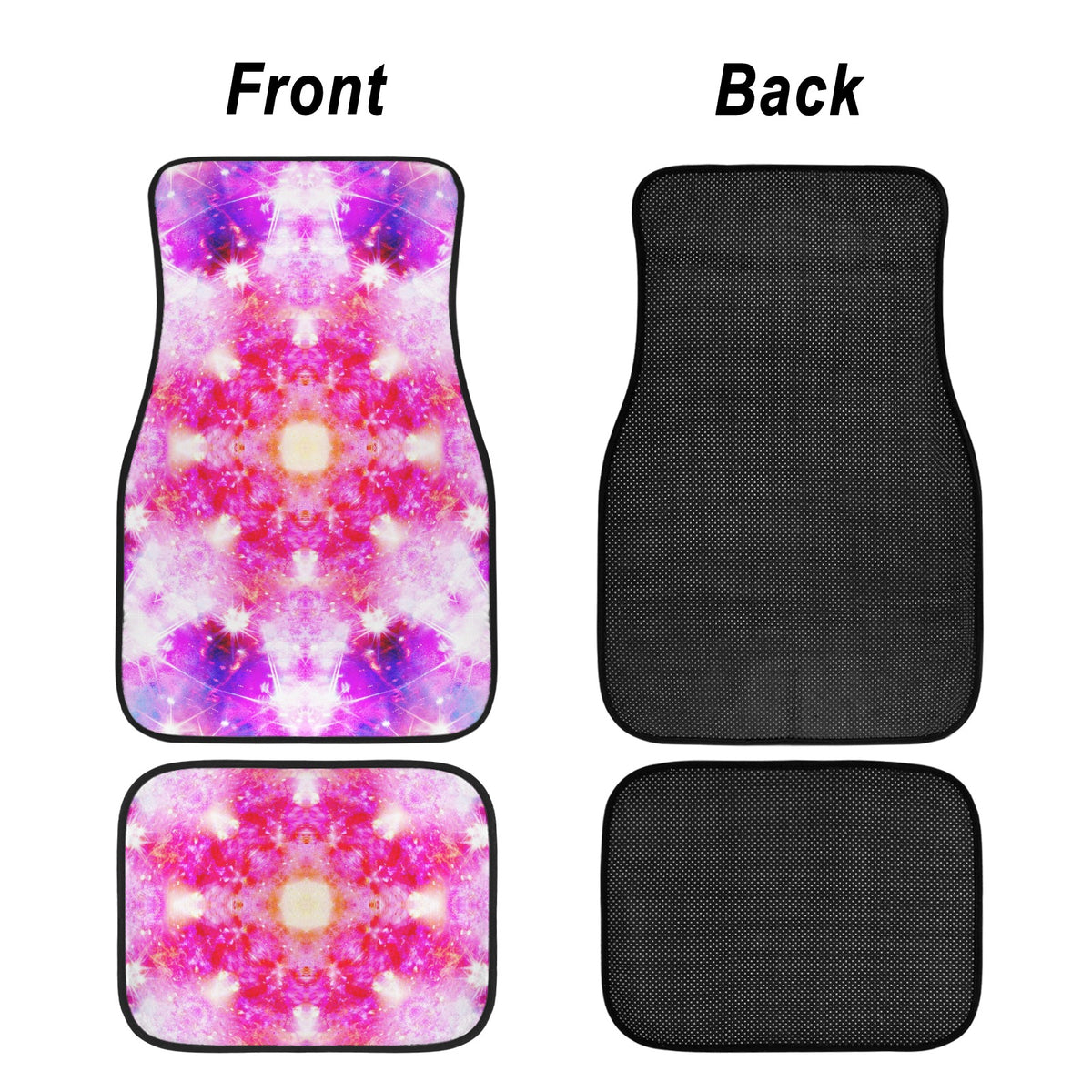 Katerina's Dreams of Angels Desires 4-Piece Car Floor Mats （Customized Separately）| Ships from USA