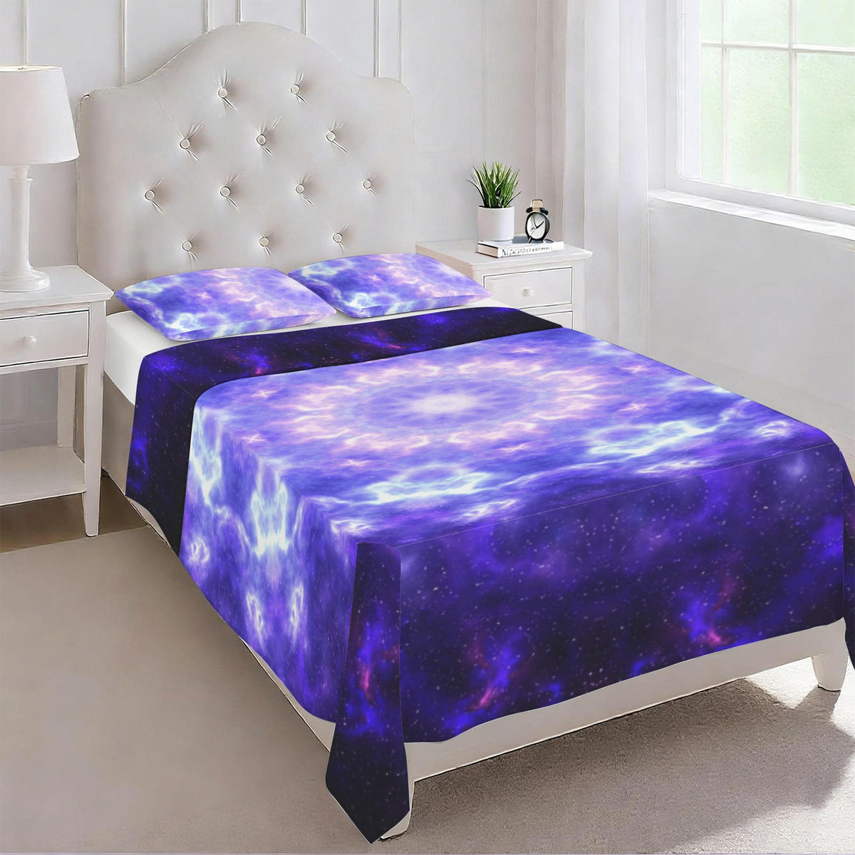 Katerina Vampira Draga Desires 3-Piece Bedding Set (Bed Sheet + Pillowcases)  | Ships from USA