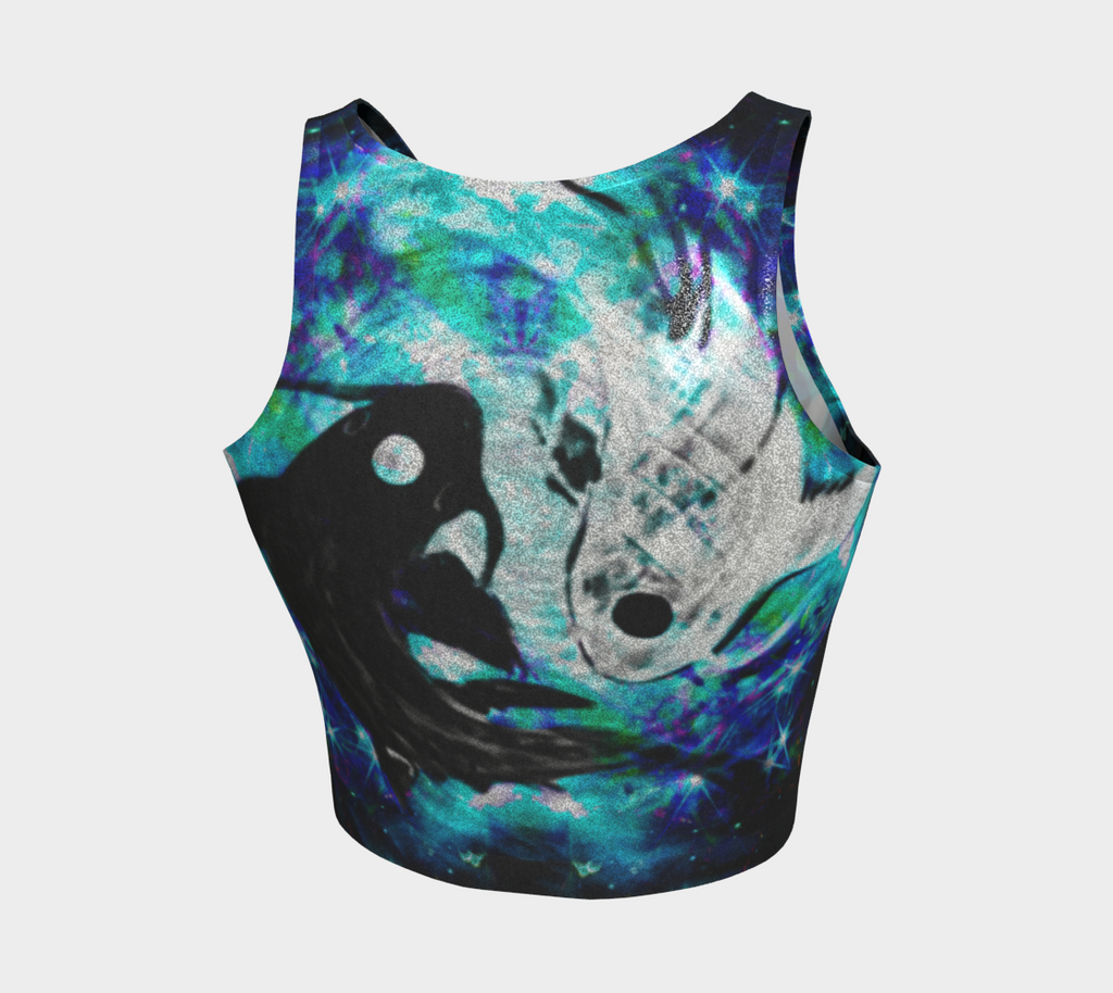Katerina's Now and Forever Koi Desires Athletic Crop Top