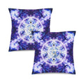 Amen Jin's Katerina's Dracularian Dragoness Triple Goddess Meditations Custom Pillow Cases 18" x 18" (2-Pack) | Ships from USA