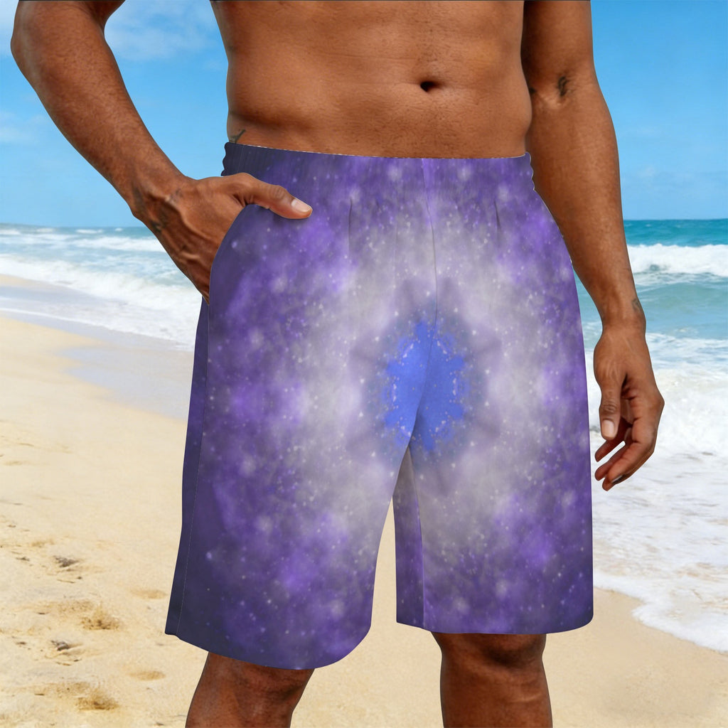 Katerina's We Will Go Home Desires Men's All Over Print Beach Shorts (Sets 26) | Ships from USA