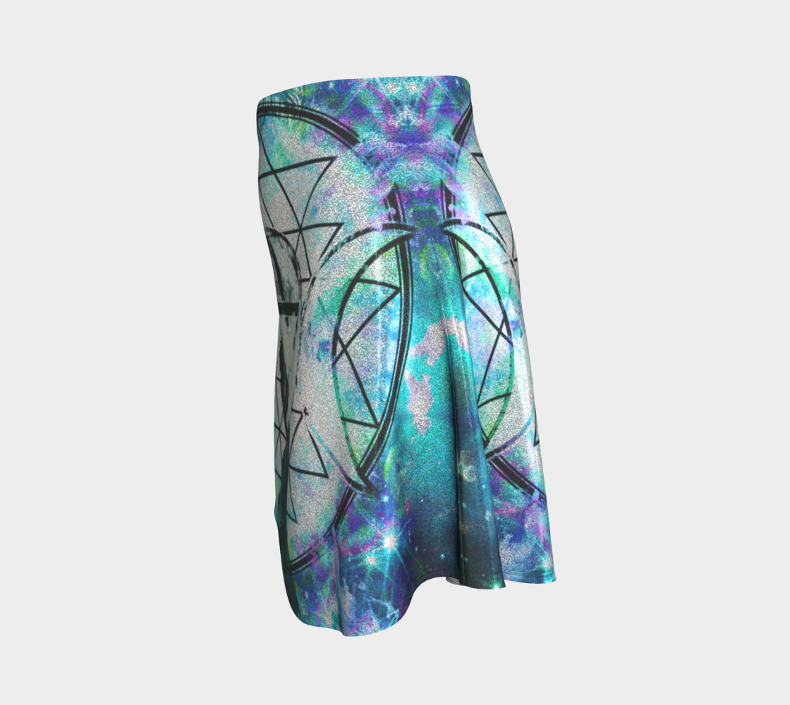 Katerina's Now & Forever Desires Magickal Awakening Meditations Flare Skirt