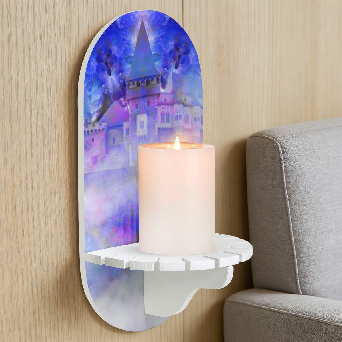 Katerina's I Will Come Again Translyvanian Desires Wall Mounted Candle Holder | Ships from USA