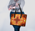 Samhain Night Desires Vegan Leather Tote Bag
