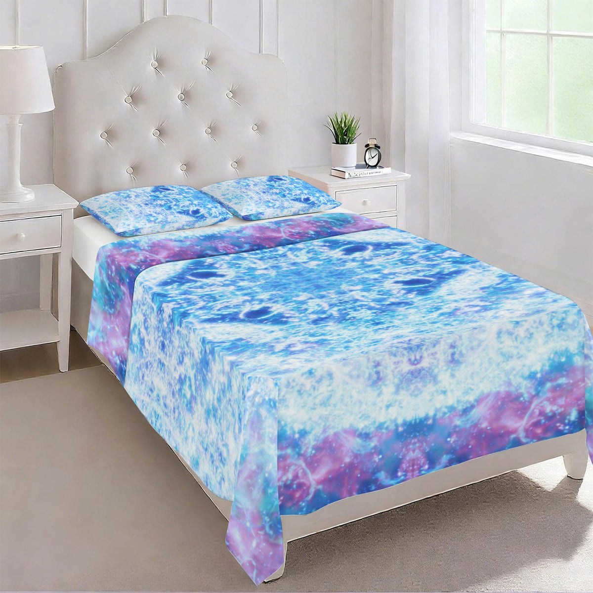 Katerina's Kamar-Taj Desires 3-Piece Bedding Set (Bed Sheet + Pillowcases)  | Ships from USA