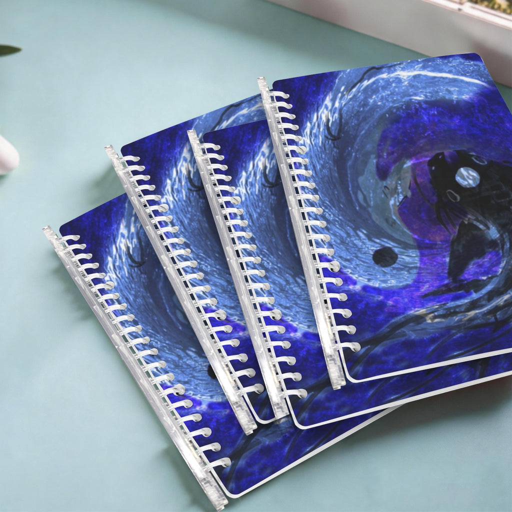 Katerina's Dragon's Eye Koi Desires Loose-Leaf Notebooks ( Cover Print, 4-Pack ) | Ships from USA