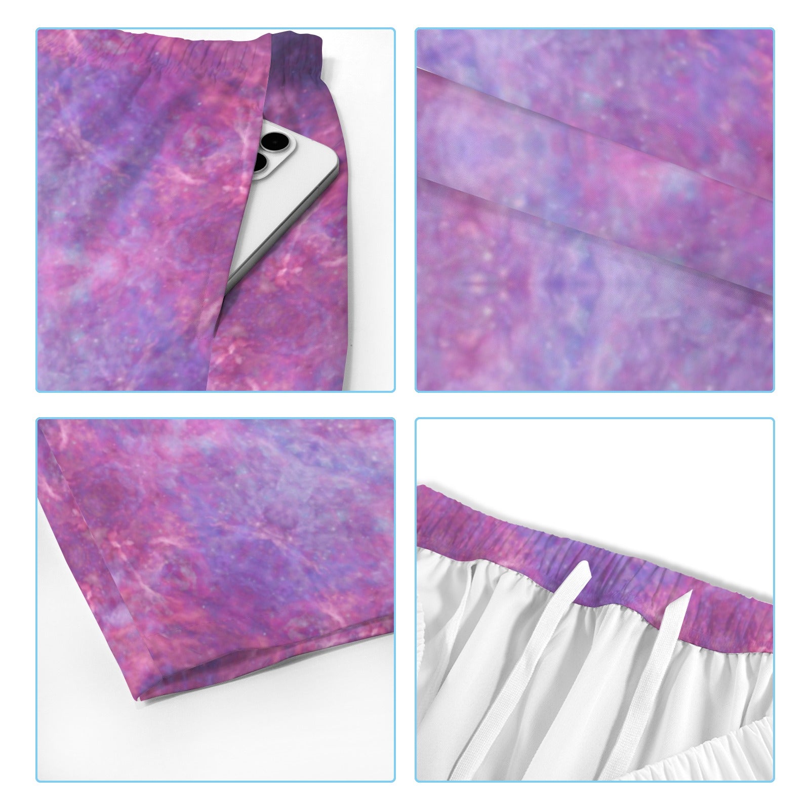 Katerina's Angelus Everlasting Desires Men's All Over Print Beach Shorts (Sets 26) | Ships from USA