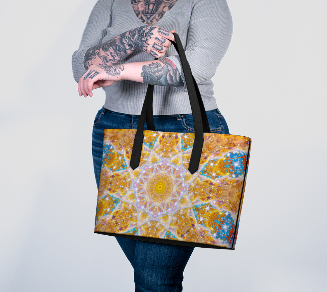 Spirited Marie all the White Horses Desires Vegan Tote