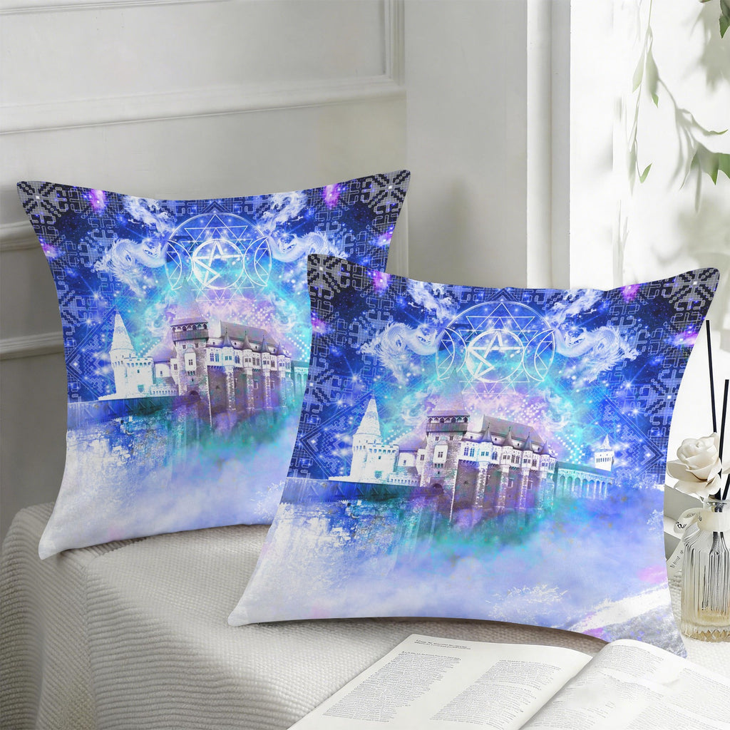 Amen Jin's Katerina's Eros & Psyche Dracularian Meditations Custom Pillow Cases 18" x 18" (2-Pack) | Ships from USA