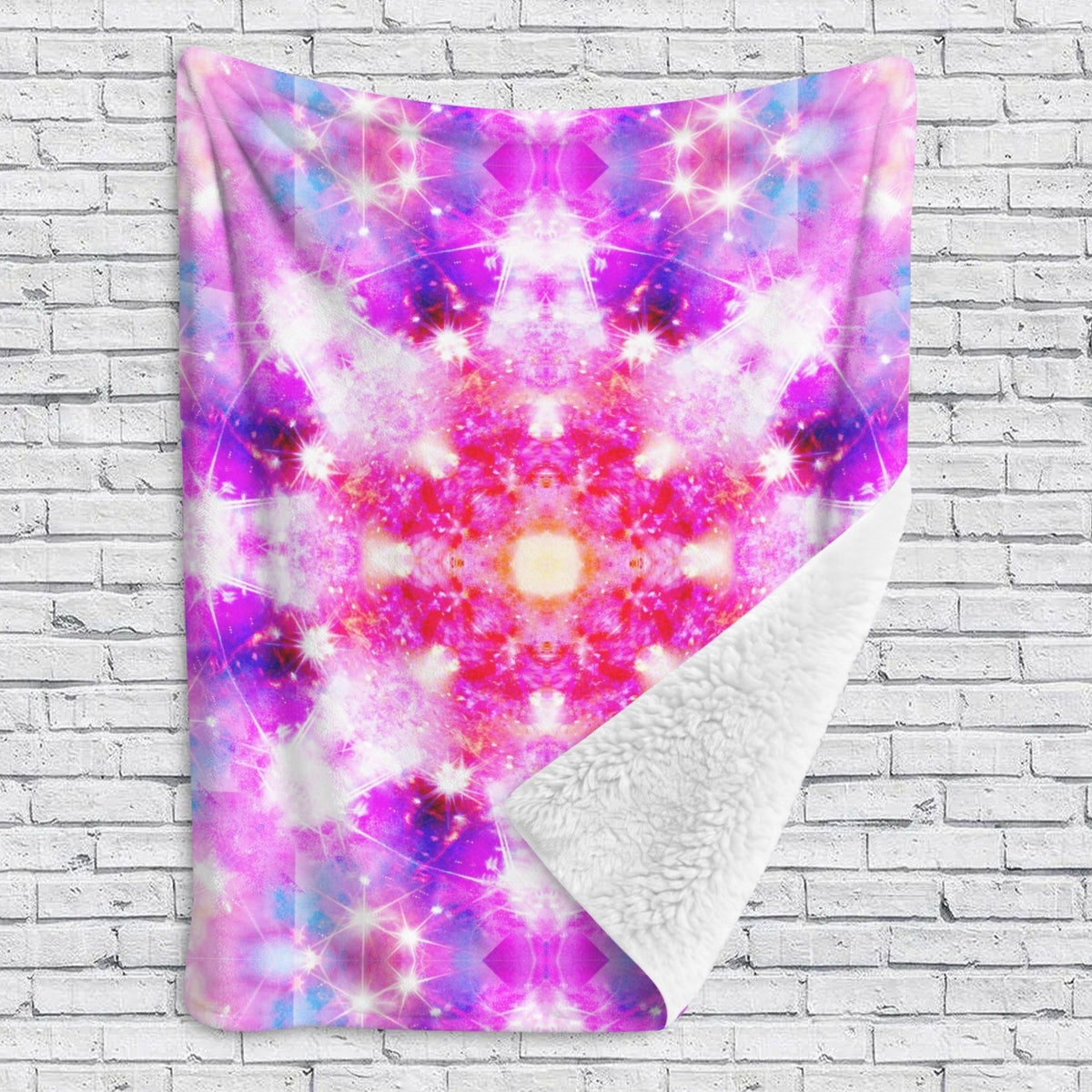 Katerina's Dreams of Angels Desires Sherpa Fleece Blanket 60" x 80" | Ships from USA