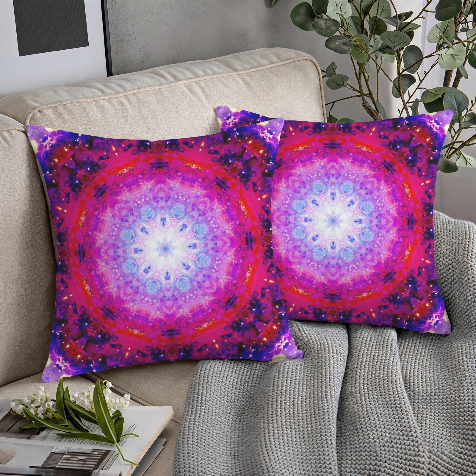 Katerina's Citadel Desires Custom Pillow Cases 18" x 18" (2-Pack) | Ships from USA