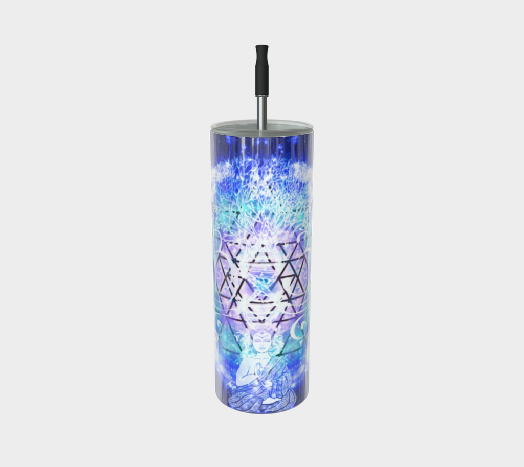 Amen Jin's Katerina's Eros & Psyche Buddha Meditations Stainless Steel Tumbler
