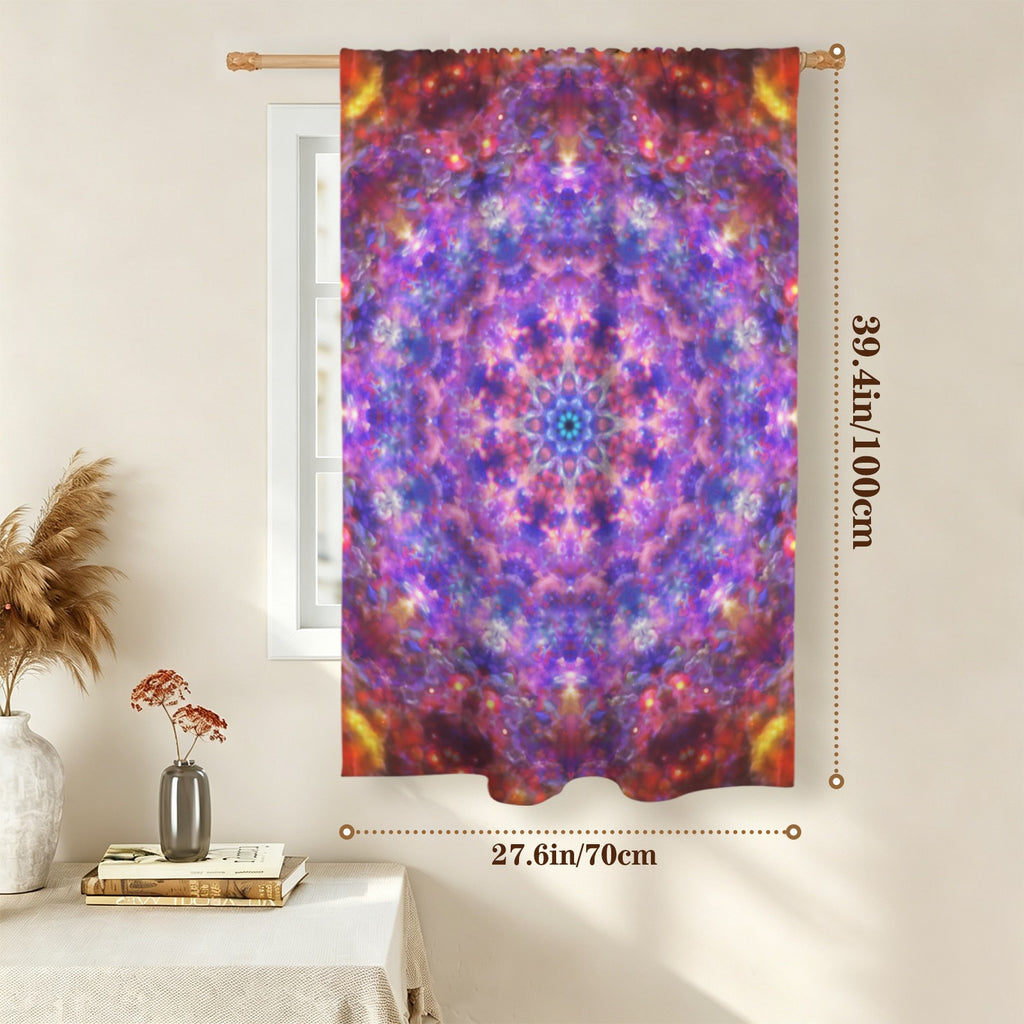 Katerina's Tears Desires Window Curtain 27.6" x 39.4" ( 1 Piece ) | Ships from USA
