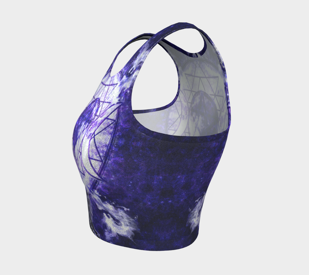 Katerina's Dragon's Eye Magickal Awakening Meditations Crop Top