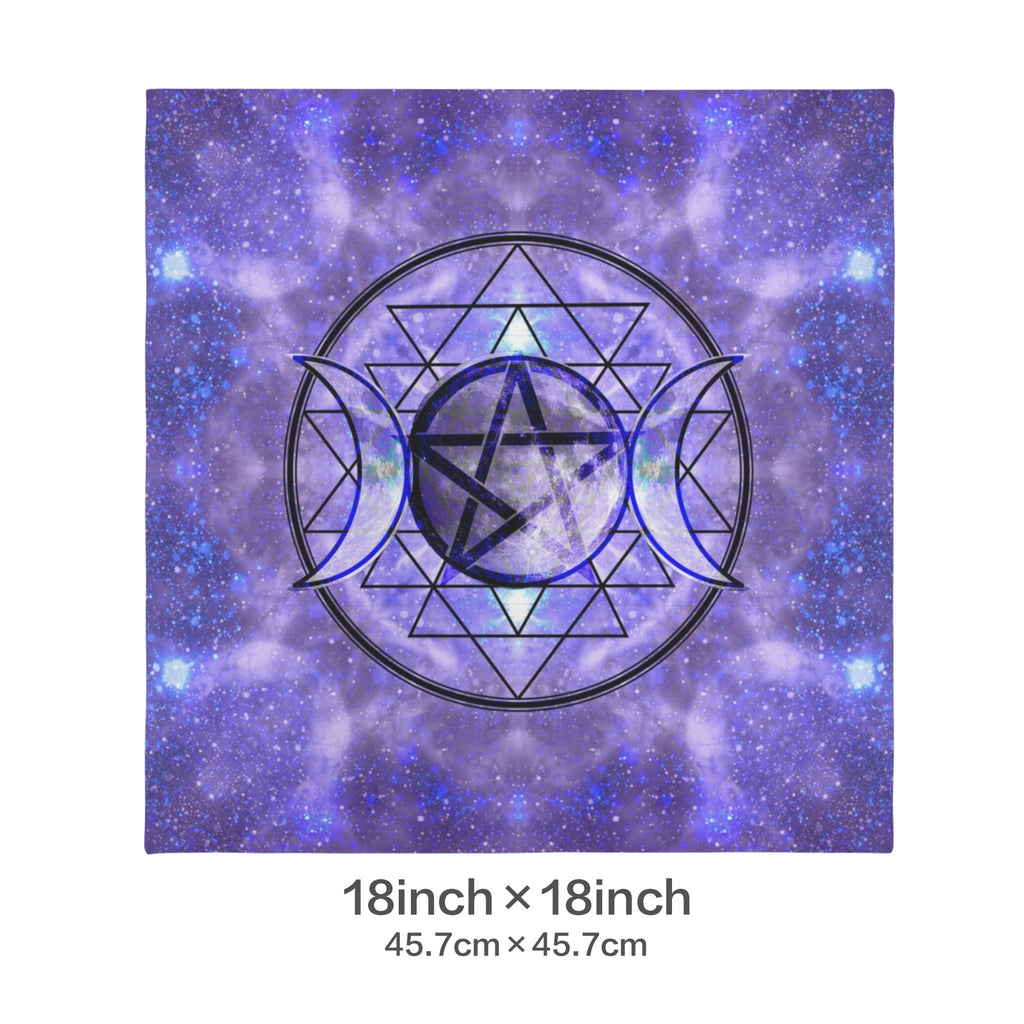 Katerina's Triple Goddess Magical Desires Custom Pillow Cases 18" x 18" (2-Pack) | Ships from USA