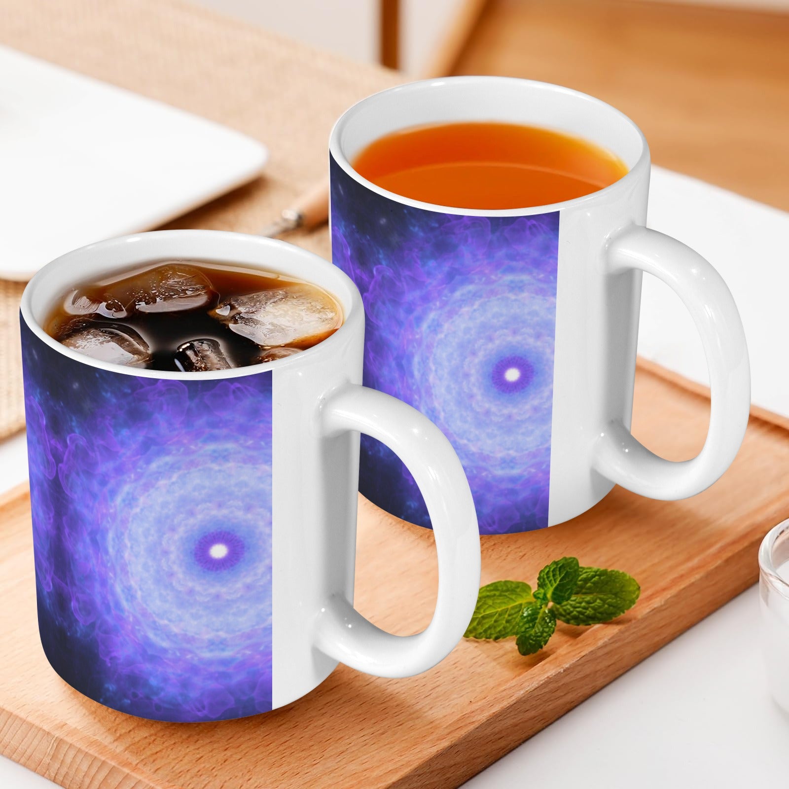 Katerina's Dragon Heart Desires Custom White Mug(11OZ)(Set of 2) | Ships from USA