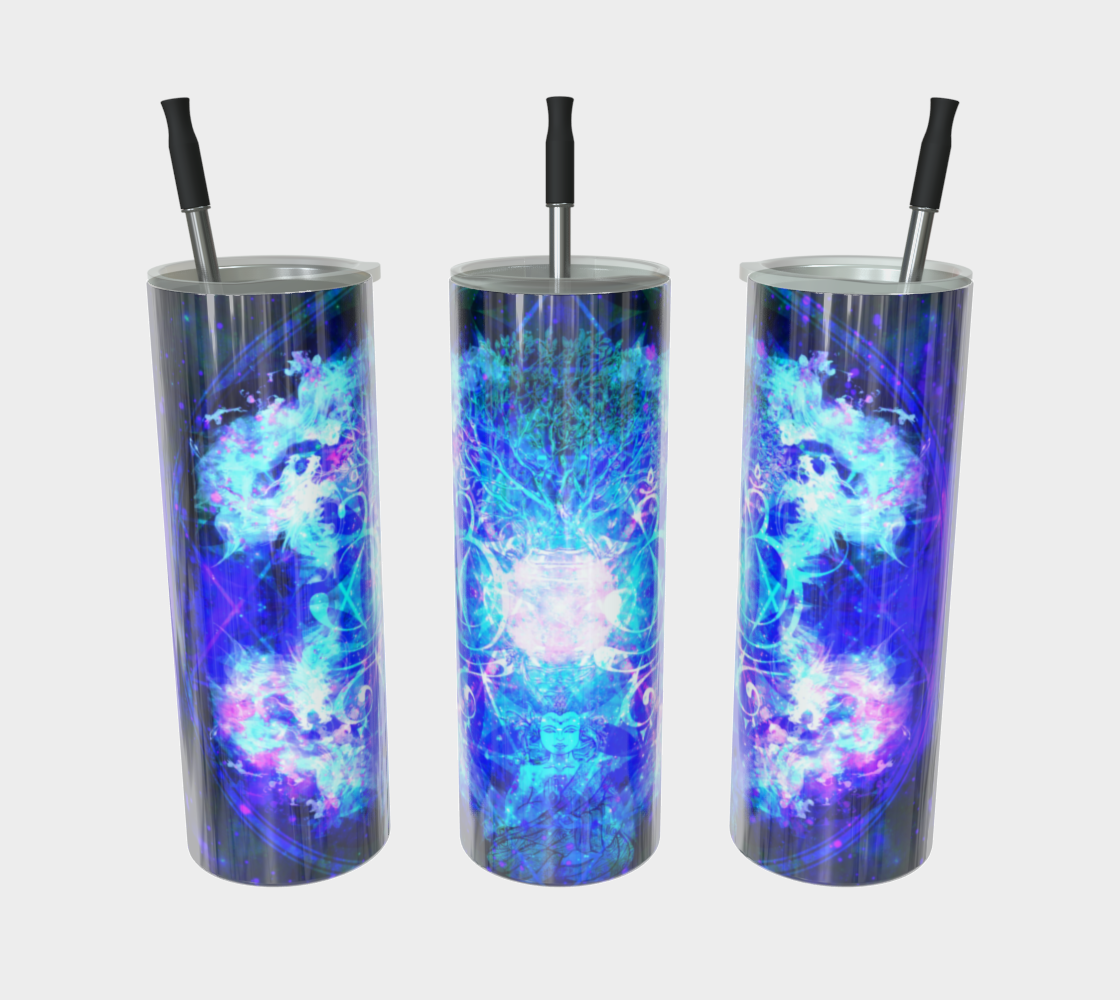 Amen Jin's Memories of Yesterday Buddha Meditations Stainless Steel Tumbler