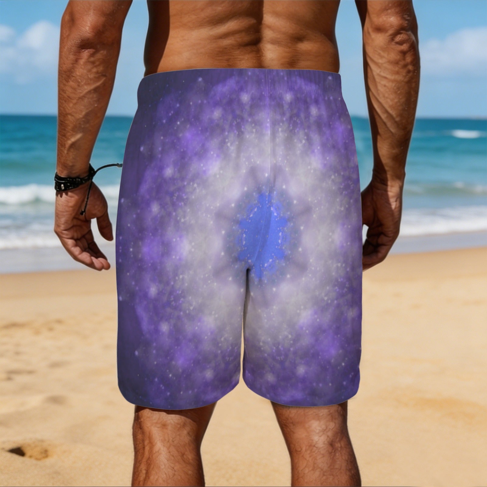 Katerina's We Will Go Home Desires Men's All Over Print Beach Shorts (Sets 26) | Ships from USA