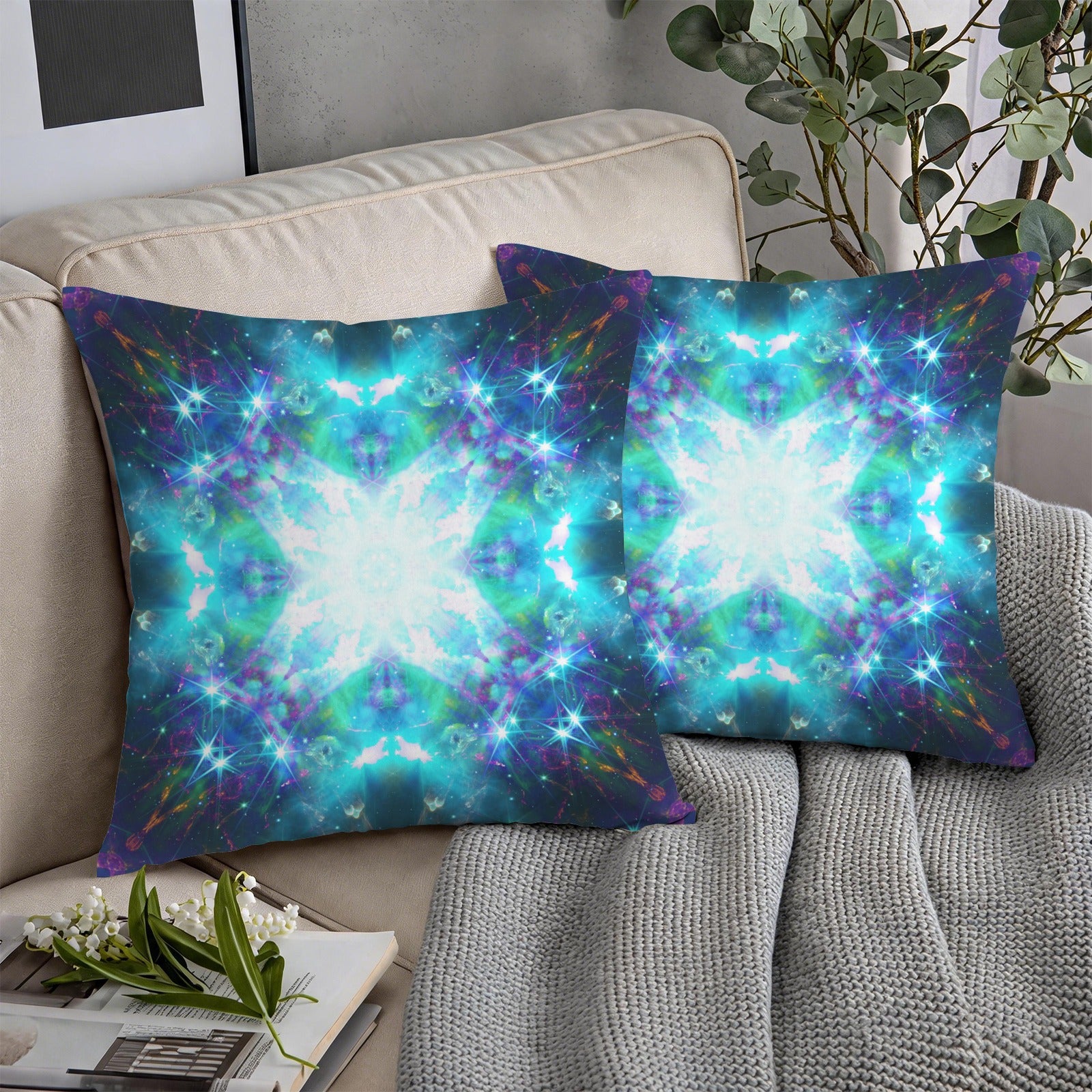 Katerina's Now & Forever Desires Custom Pillow Cases 18" x 18" (2-Pack) | Ships from USA
