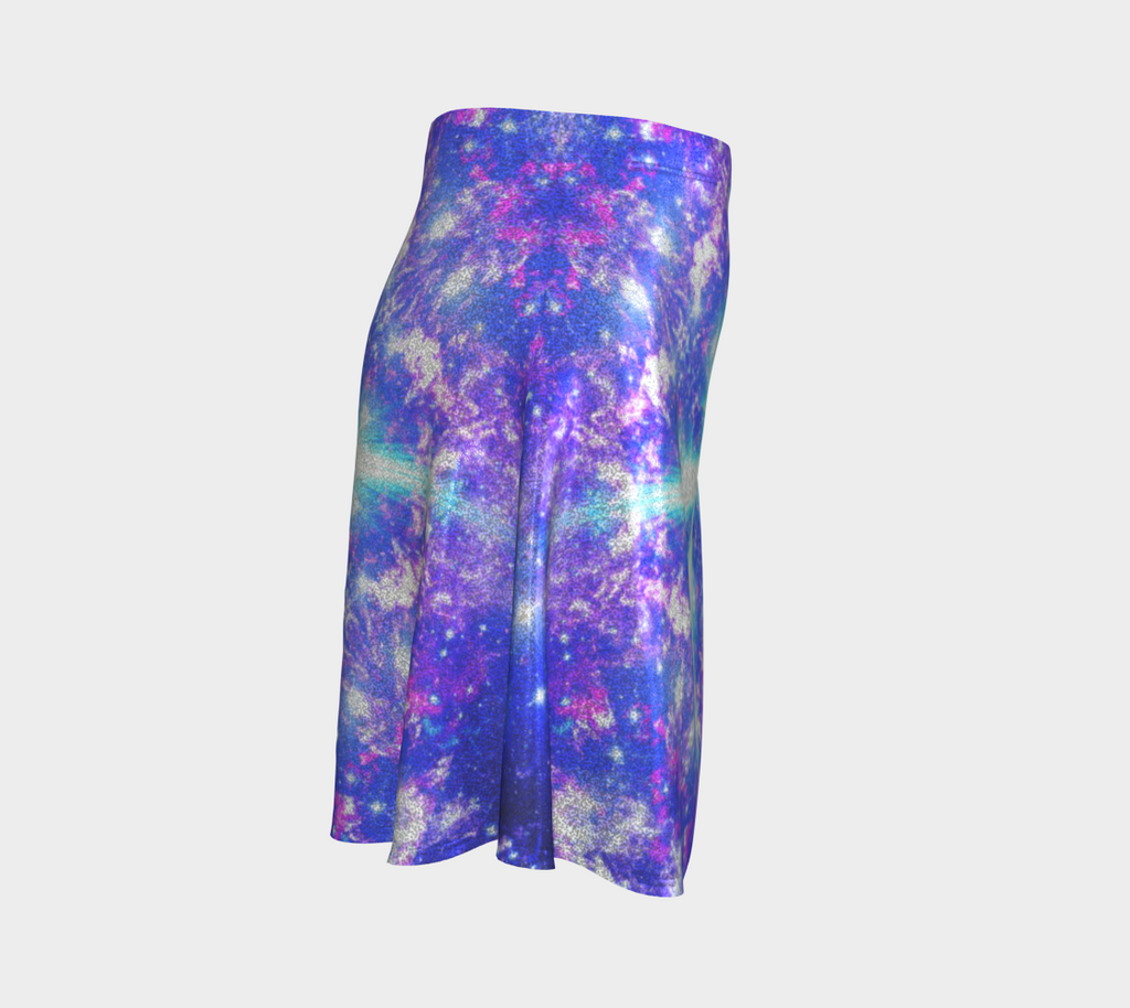 Amen Jin's Iridescent Desires Flared Skirt