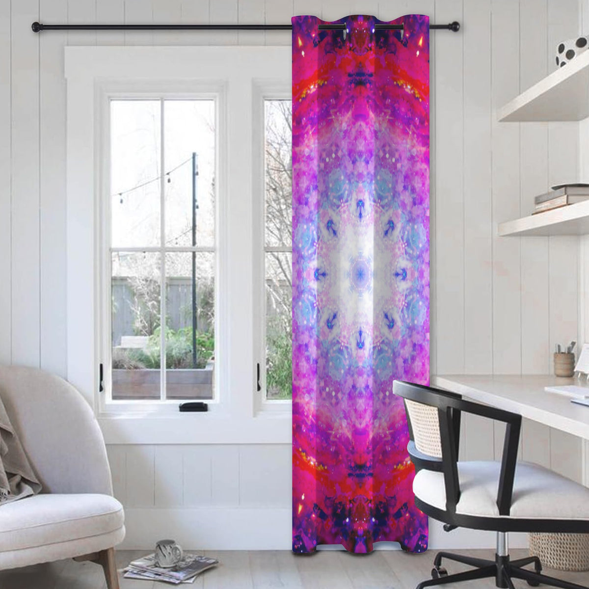 Katerina's Citadel Desires Grommet Curtain 42" x 84" ( 1 Piece ) | Ships from USA