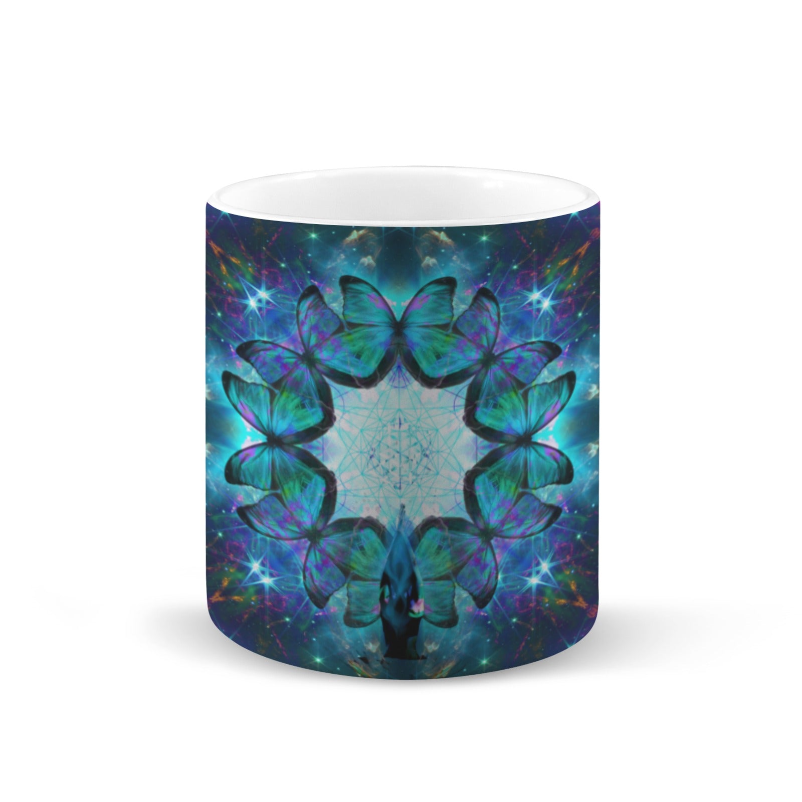 Katerina's Now & Forever Metamorphosis Meditations Custom White Mug(11OZ)(Set of 2) | Ships from USA