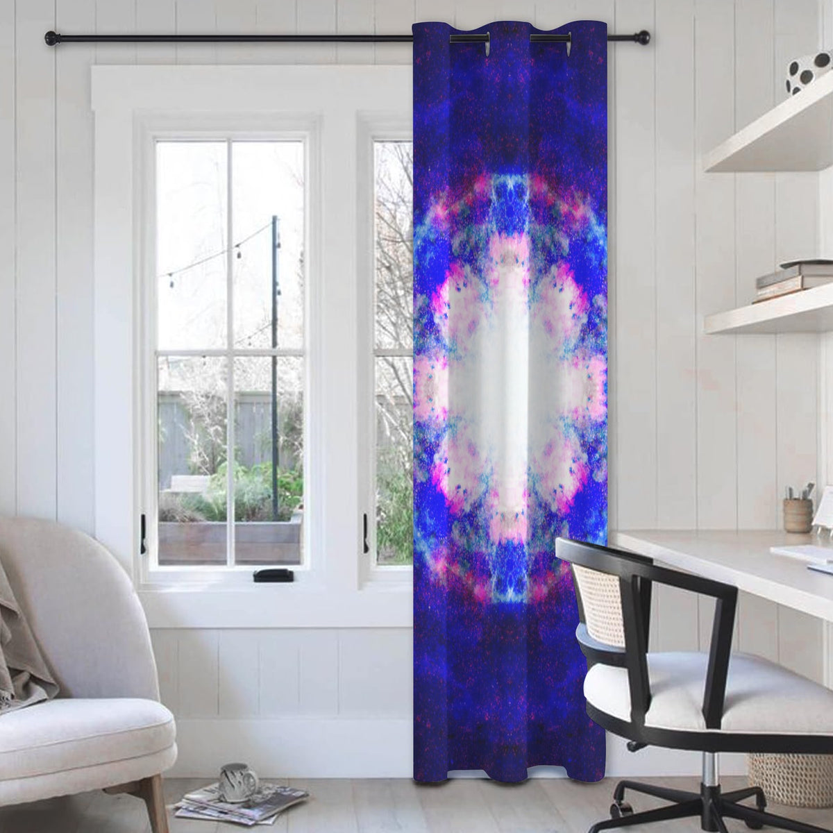 Katerina's Independence Desires Grommet Curtain 42" x 84" ( 1 Piece ) | Ships from USA