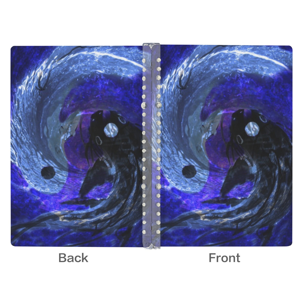 Katerina's Dragon's Eye Koi Desires Loose-Leaf Notebooks ( Cover Print, 4-Pack ) | Ships from USA