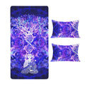 Katerina’s Dragon’s Eye Buddha Meditations Twin Bedding Set (Fitted Sheet + Pillowcases) | Ships from USA