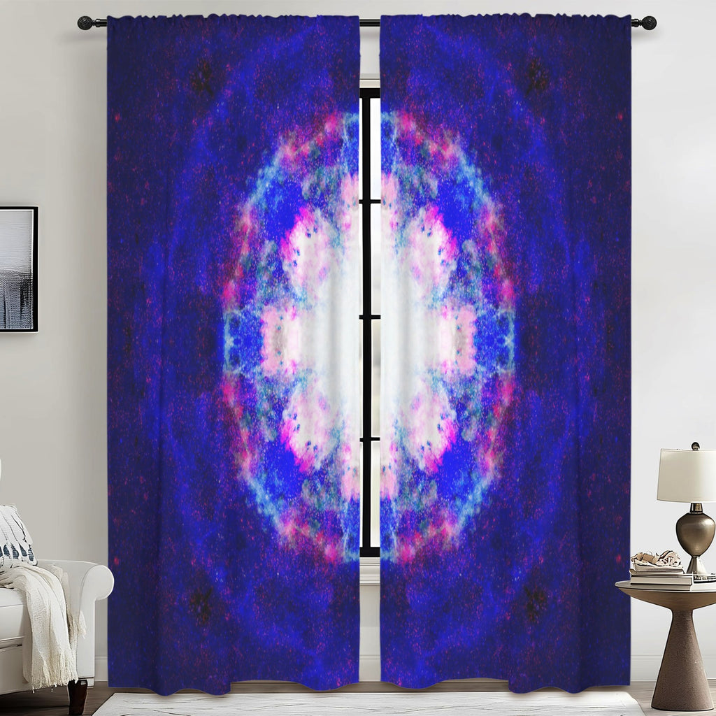 Katerina's Independence Desires Floor-To-Ceiling Curtain 52x84inch | Ships from USA