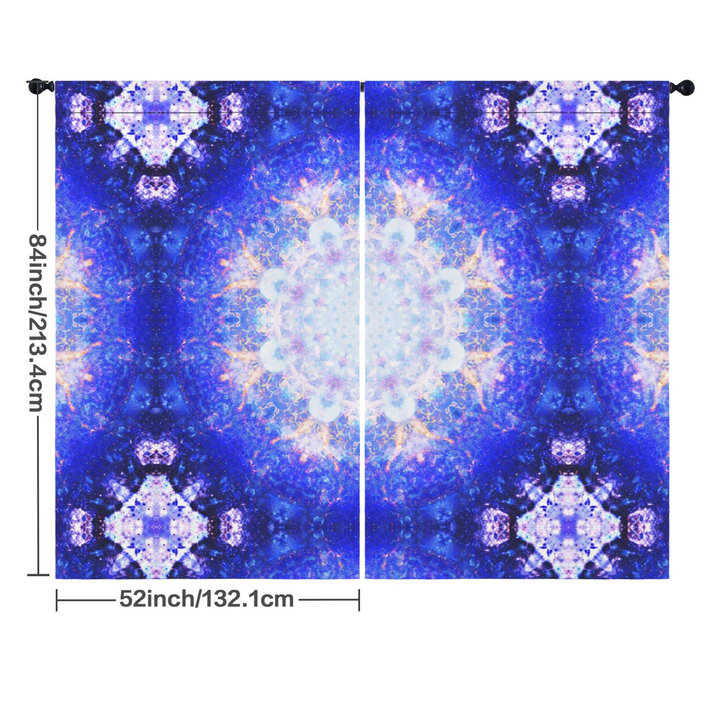 Amen Jin's Katerina's Afterall Desires Floor-To-Ceiling Curtain 52x84inch | Ships from USA