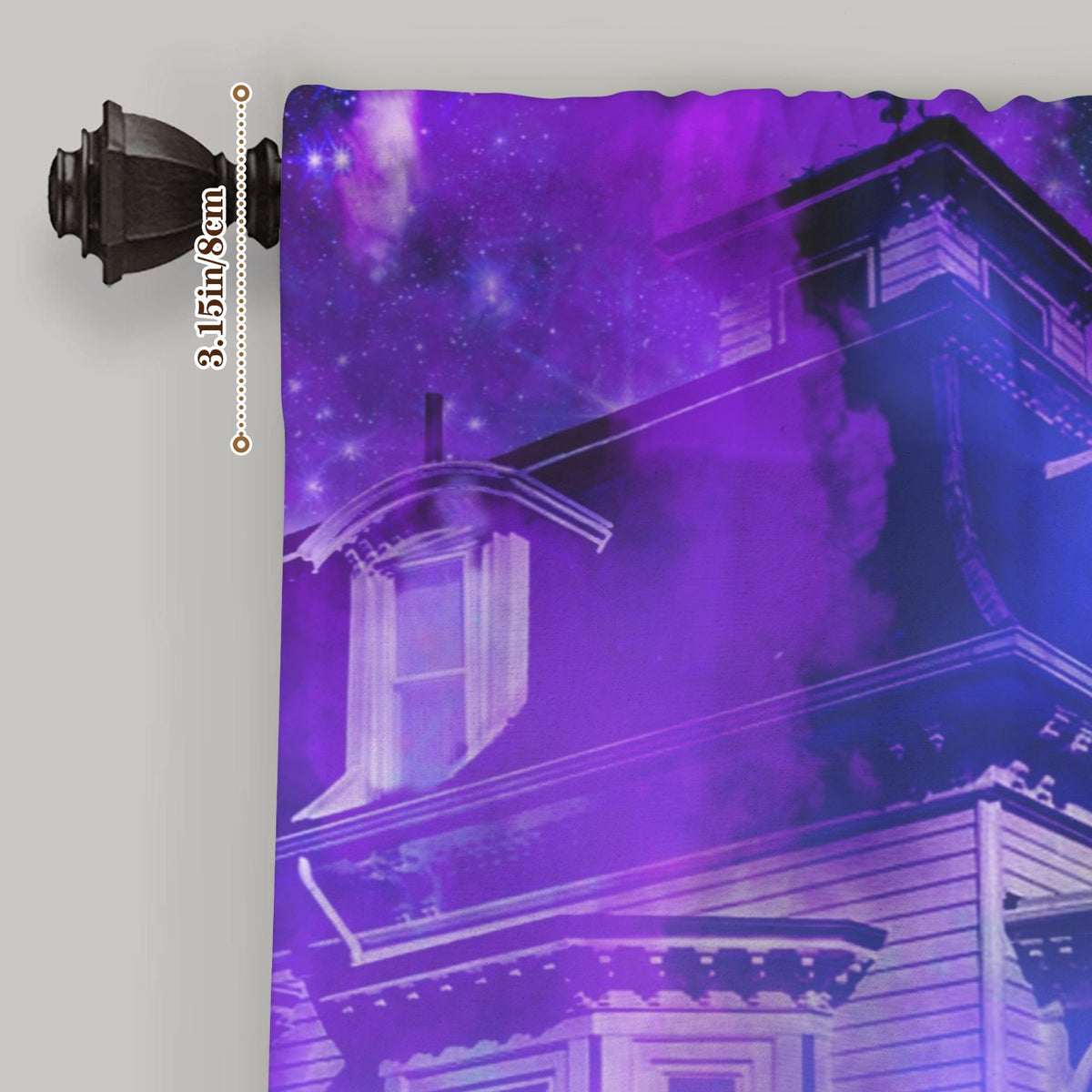 Amen Jin's Katerina's Eros & Psyche Desires Hocus Pocus Dreams Window Curtain 27.6" x 39.4" ( 1 Piece ) | Ships from USA