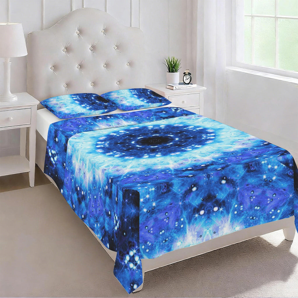Katerina's Noel Nouvelette Desires 3-Piece Bedding Set (Bed Sheet + Pillowcases)  | Ships from USA