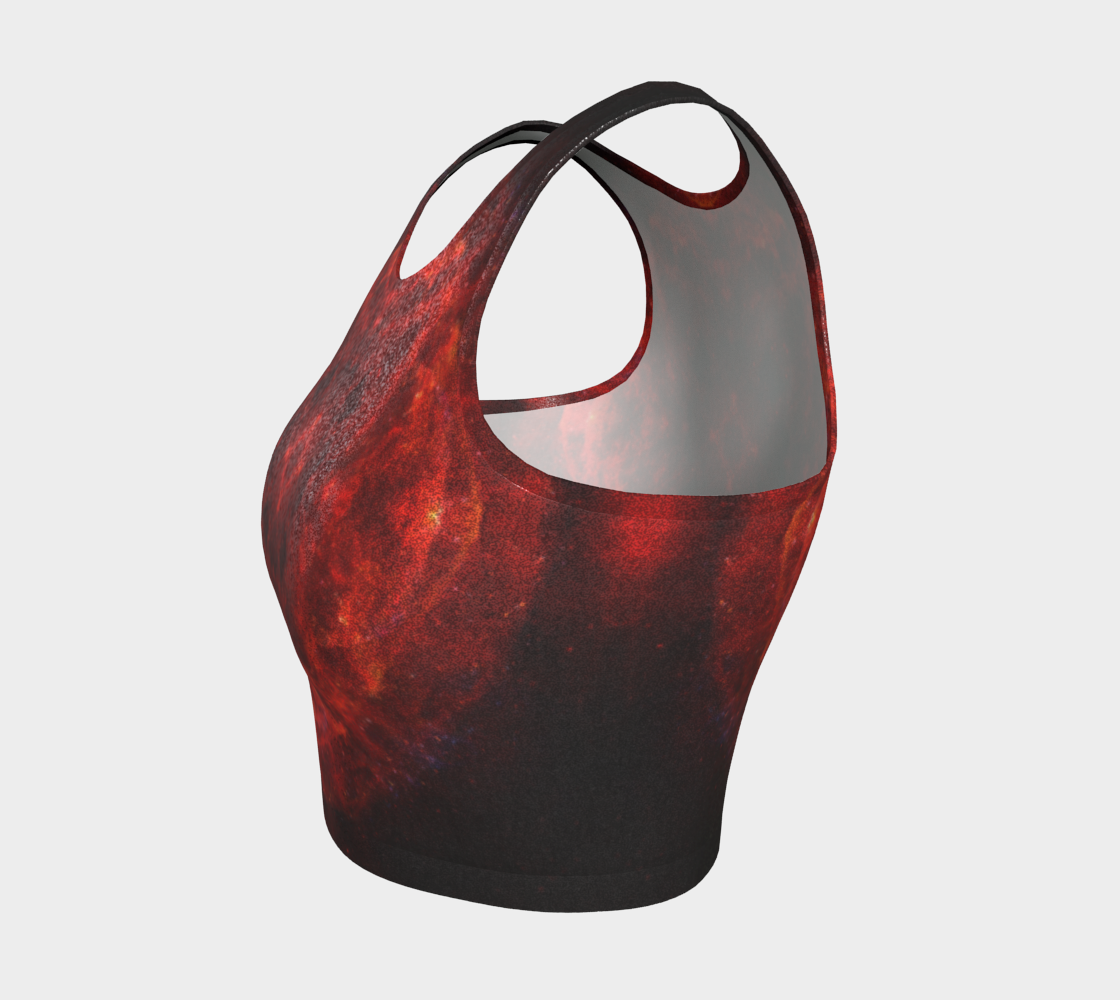 Katerina's Love & Hatred Desires Athletic Crop Top