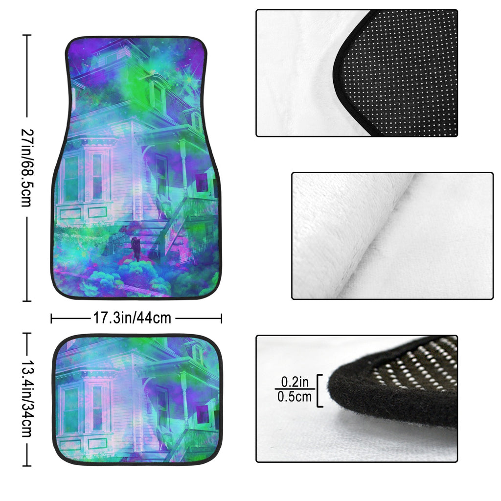 Katerina's Now and Forever  Hocus Pocus Desires 4-Piece Car Floor Mats （Customized Separately）| Ships from USA
