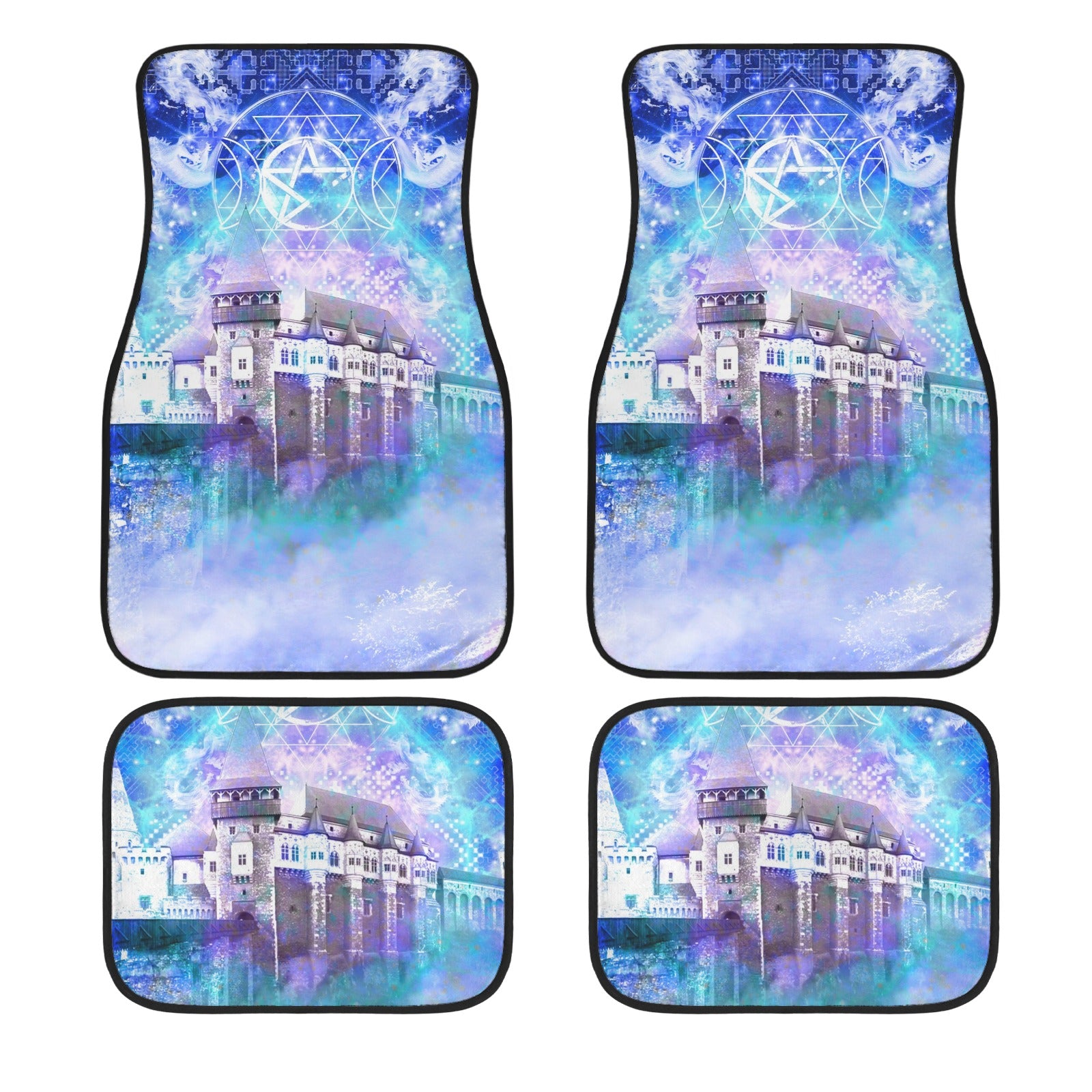 Amen Jin's Katerina's Eros & Psyche Dracularian Meditations 4-Piece Car Floor Mats （Customized Separately）| Ships from USA