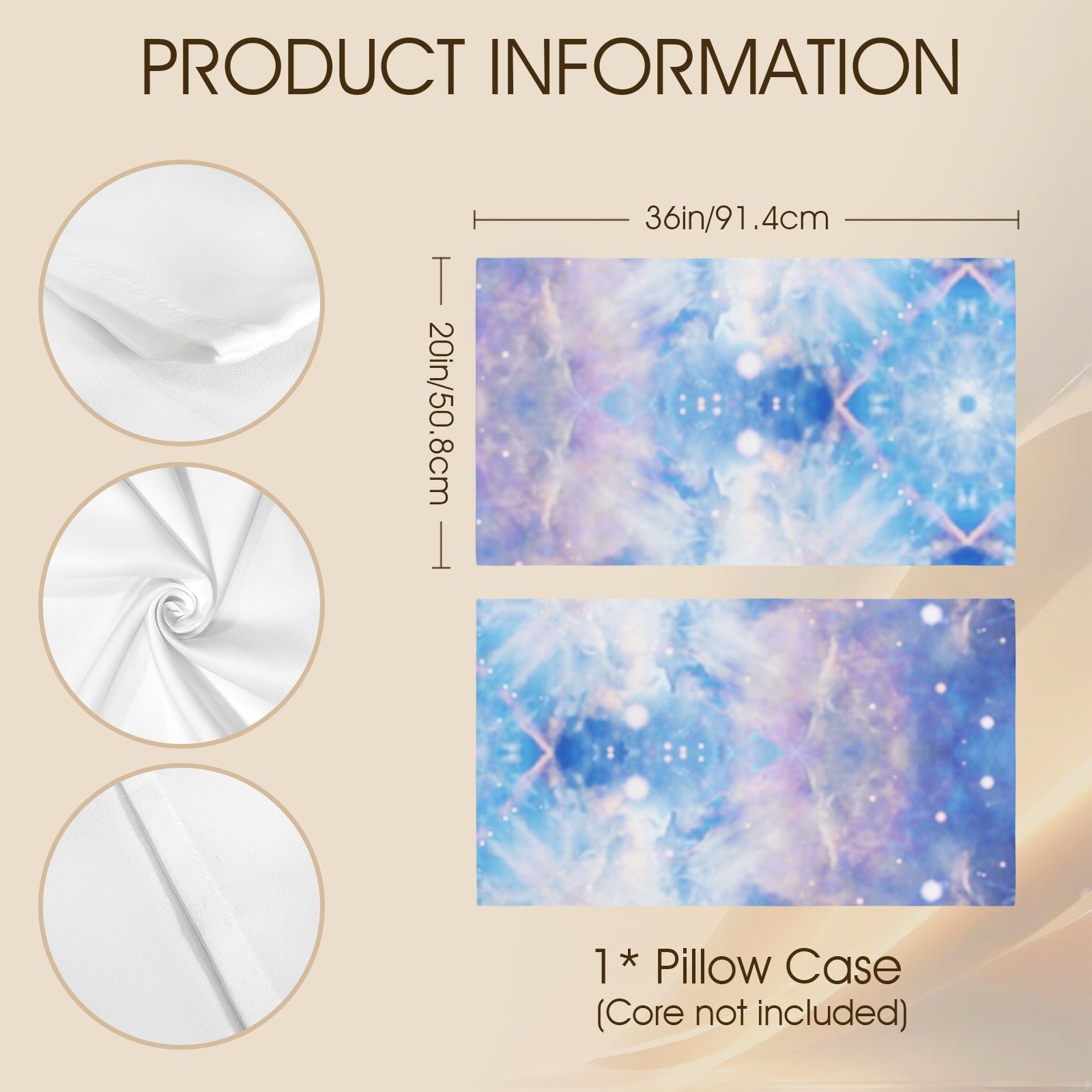 Katerina's Winterborn Desires Pillow Case 36" x 20"  | Ships from USA