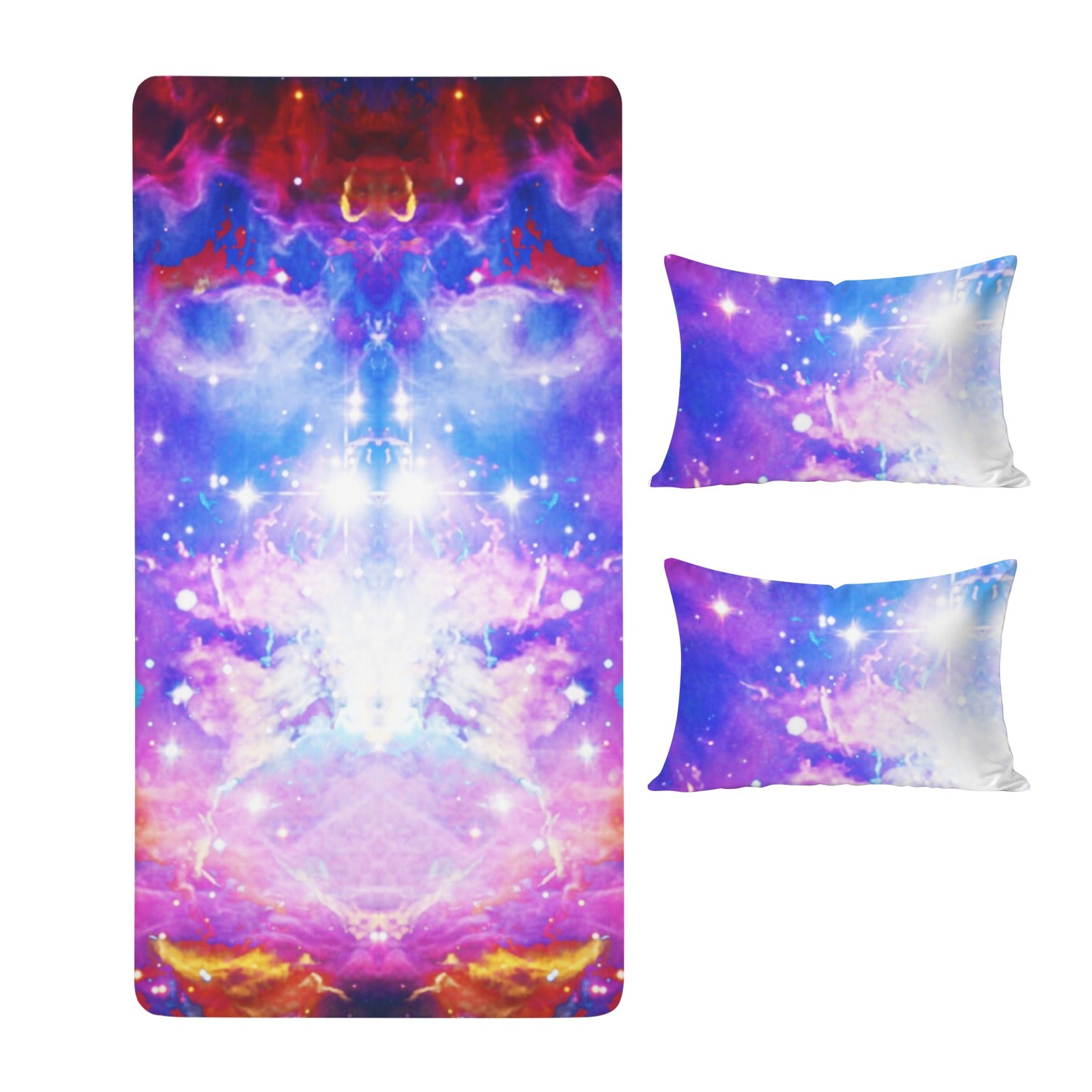 Katerina's Cassandra Desires Twin Bedding Set (Fitted Sheet + Pillowcases) | Ships from USA