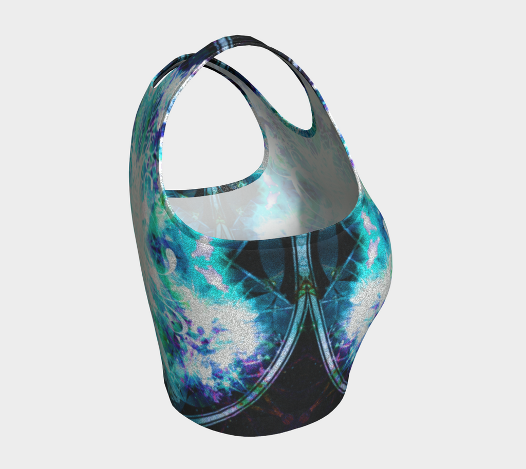 Katerina's Now and Forever Buddha Meditations Athletic Crop Top