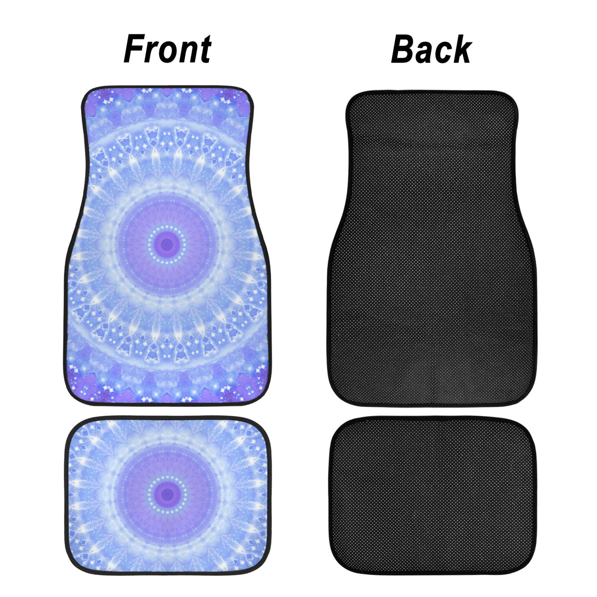 Katerina's Living on a Prayer Desires 4-Piece Car Floor Mats （Customized Separately）| Ships from USA