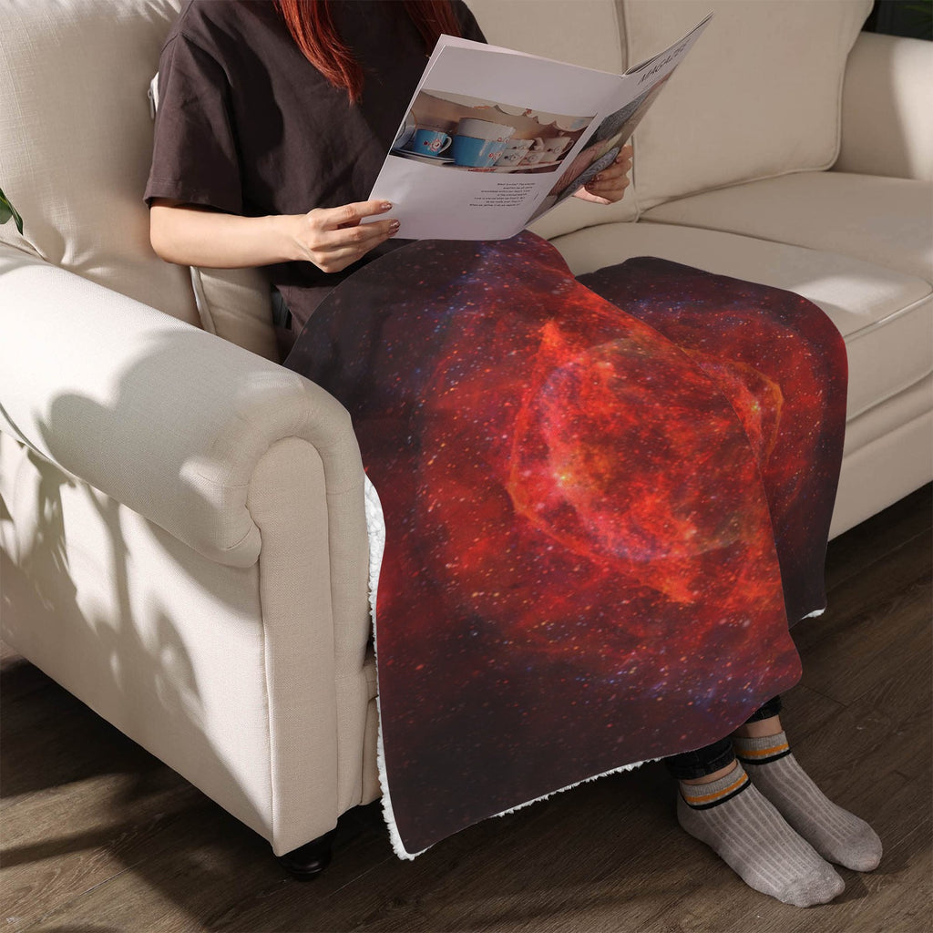 Katerina's Love and Hatred Desires Sherpa Fleece Blanket 30" x 40" | Ships from USA