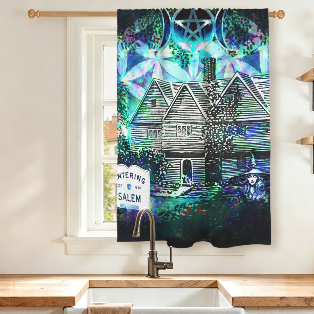 Katerina's Now & Forever Salem Witch Meditations Window Curtain 27.6" x 39.4" ( 1 Piece ) | Ships from USA