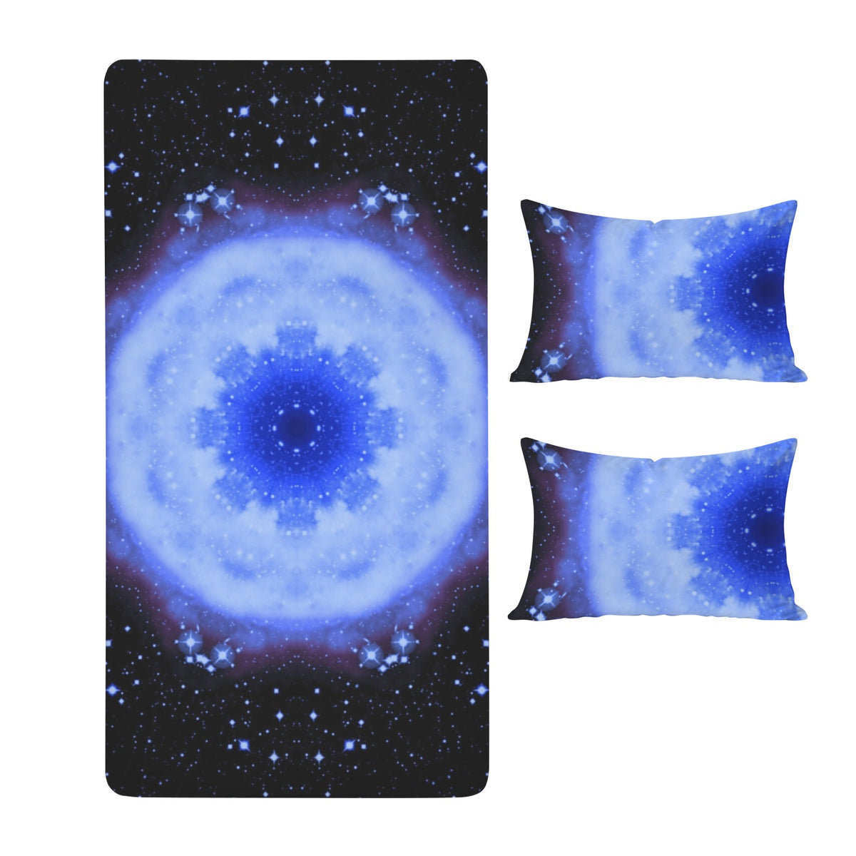 Katerina's Halo Desires Twin Bedding Set (Fitted Sheet + Pillowcases) | Ships from USA